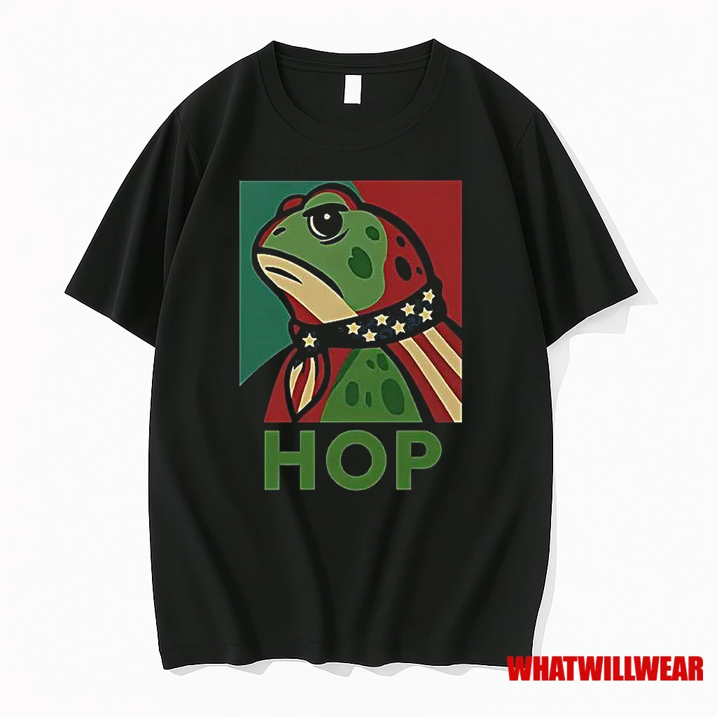 Hop Portland Frog Picture Shirts
