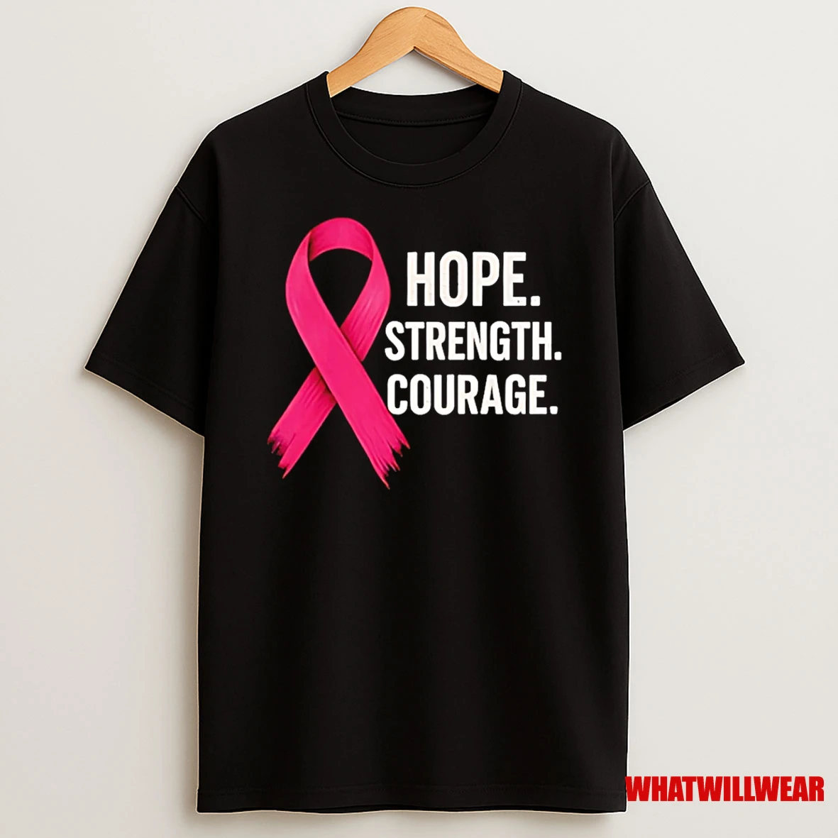 Hope Strength Courage Breast Cancer 2025 Shirts