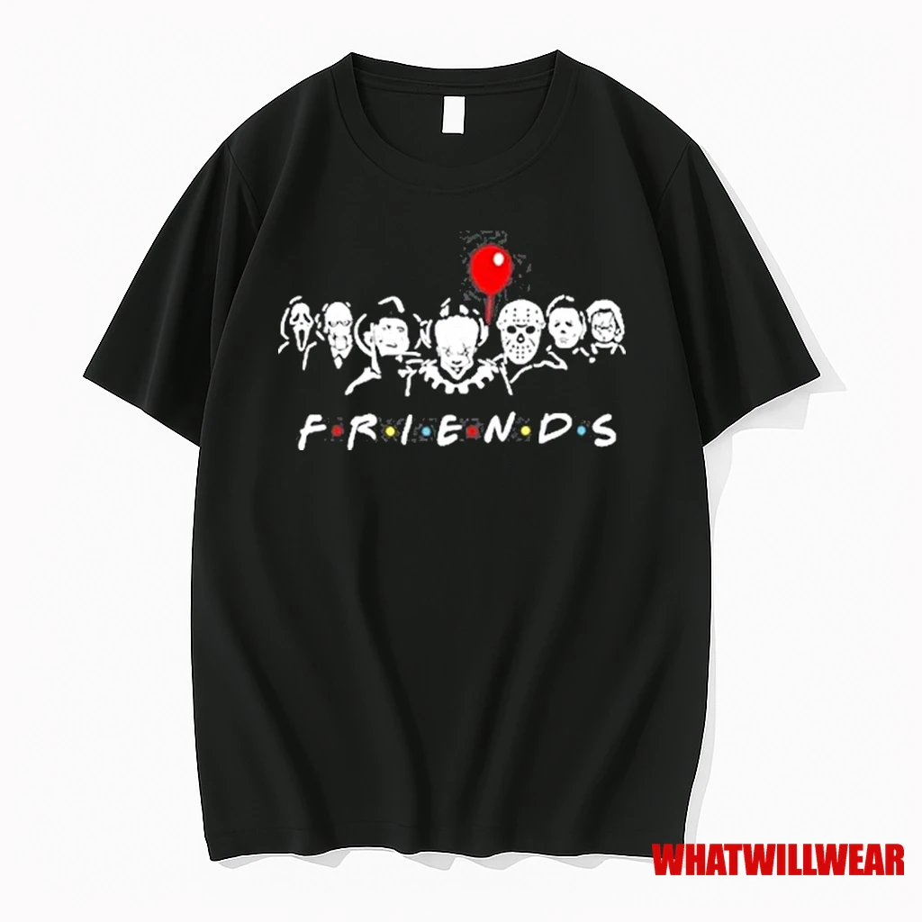 Horror Characters Diesel Babe Halloween Friends 2025 Shirts