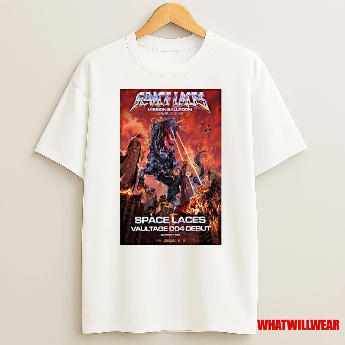 Horse Space Laces November 29 2025 Denver Colorado Shirts