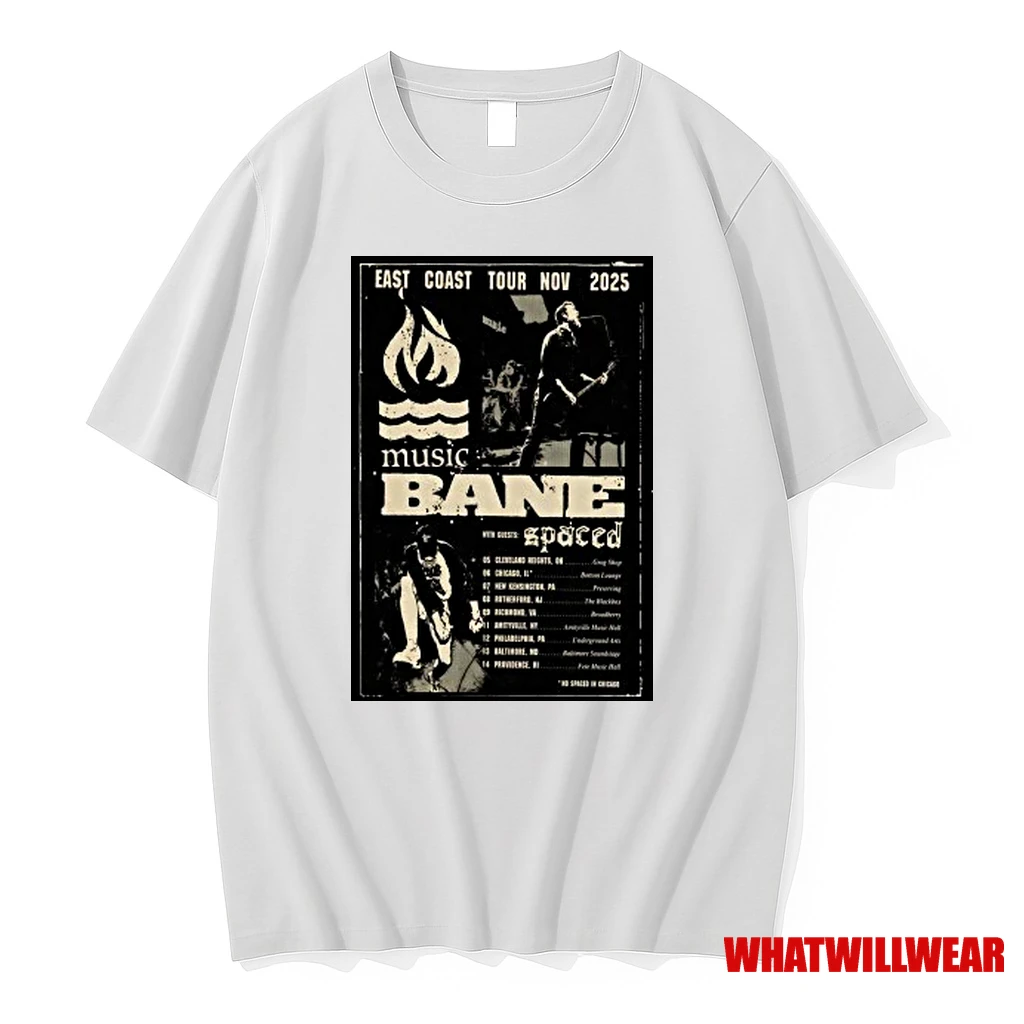 Hot Water Music East Coast Nov 2025 Tour Shirts