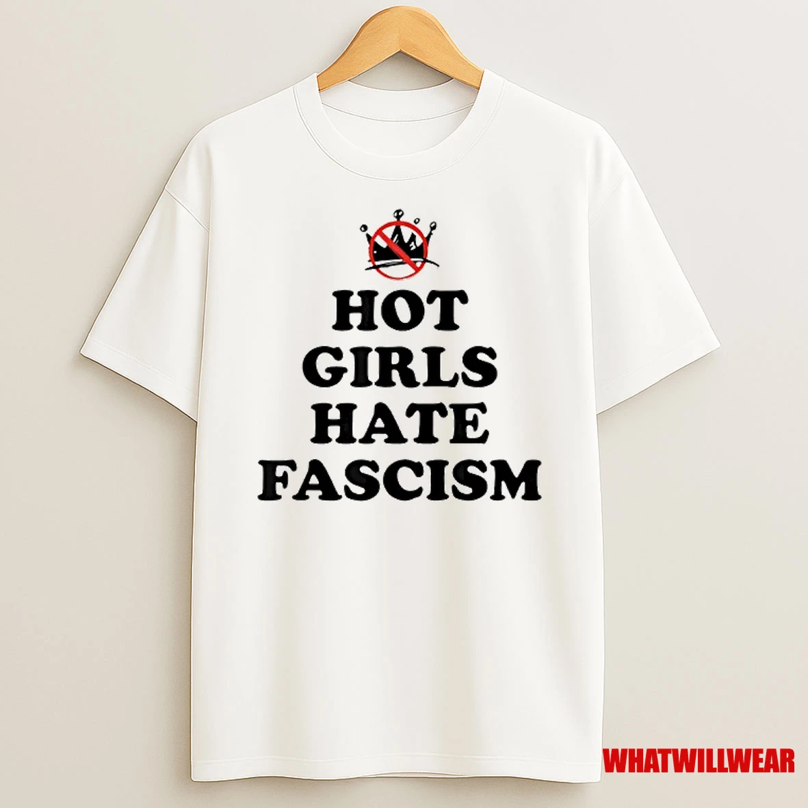 Hot Girls Hate Fascism Resist Anti Fascism Fall Of Fascism Shirts