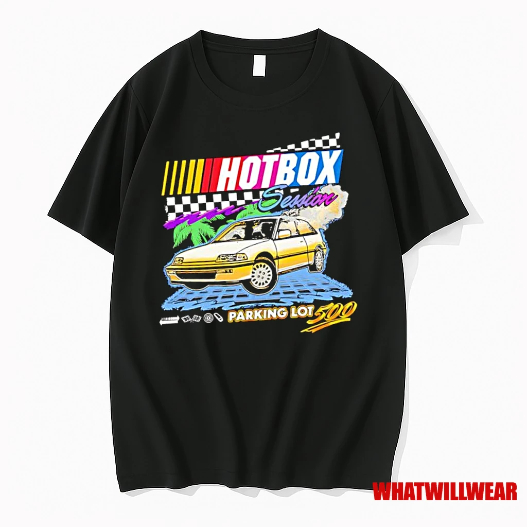 Hotbox Session Parking Lot 500 Event Shirts