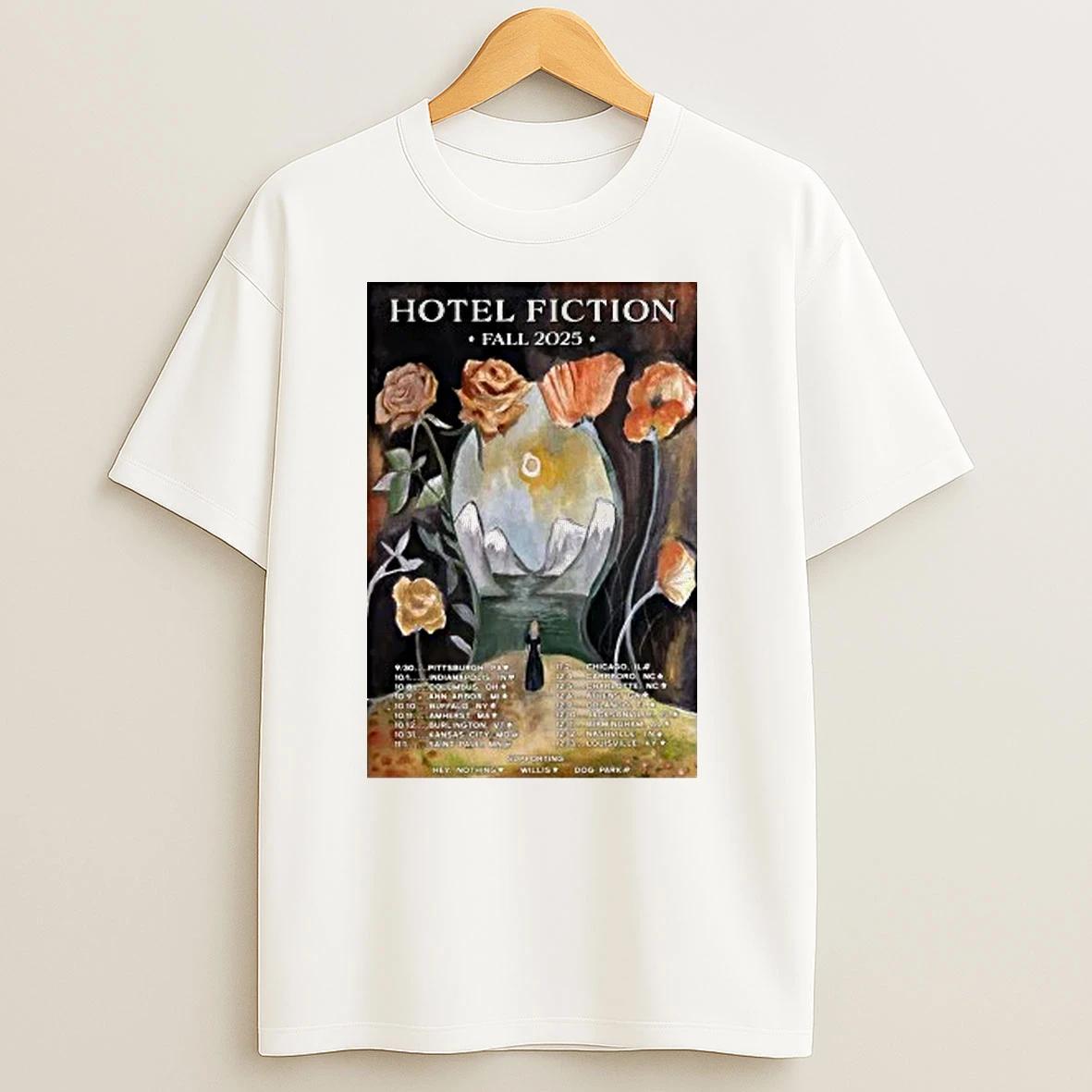 Hotel Fiction Fall Tour 2025 Shirts