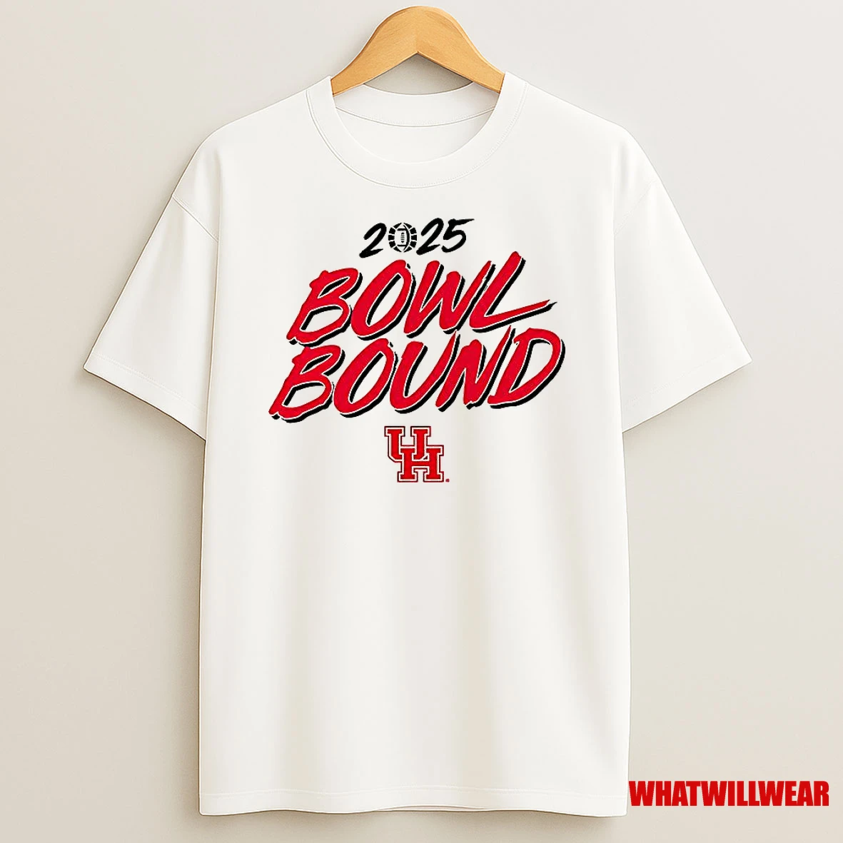 Houston Cougars Willie Fritz Bowl Bound 2025 Shirts