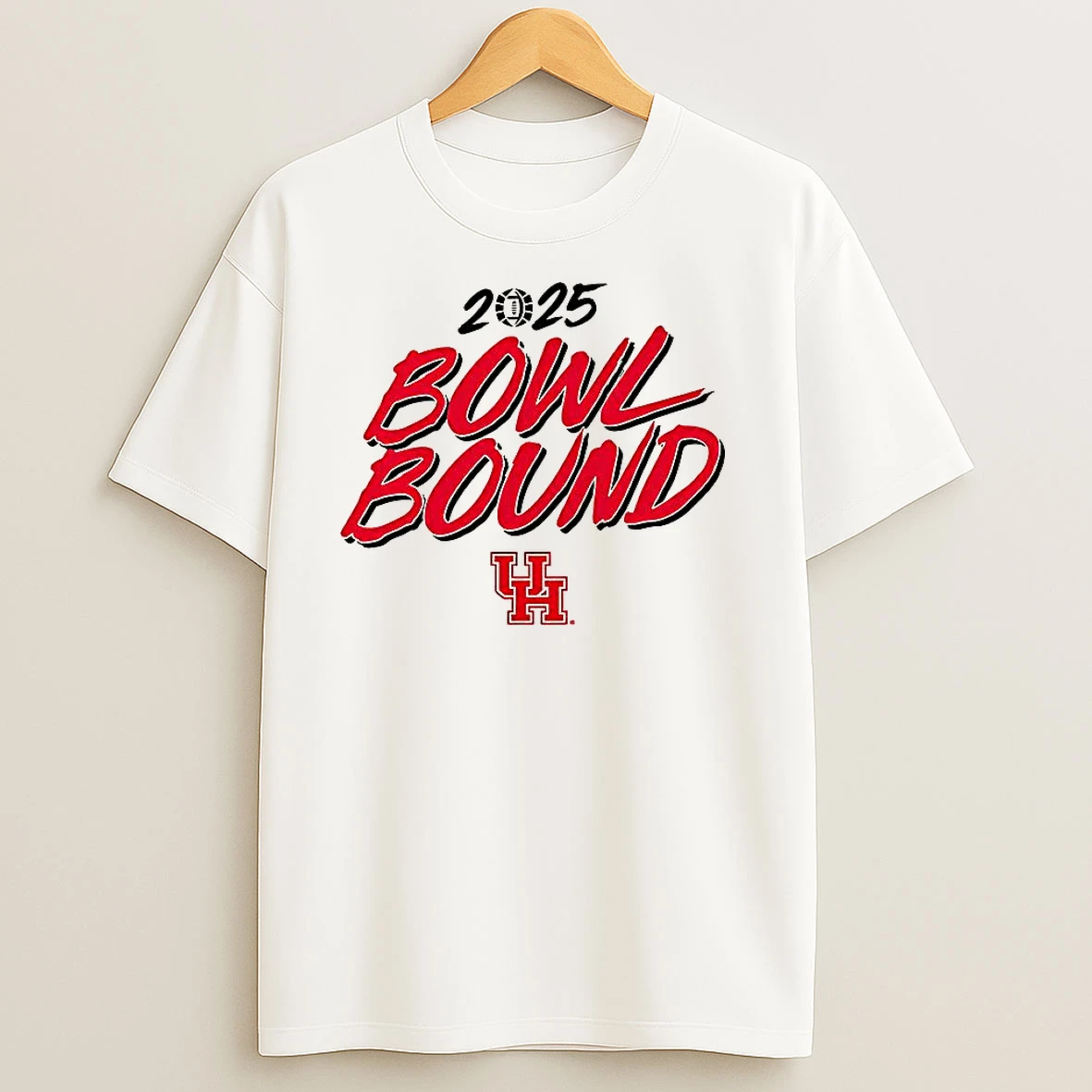 Houston Cougars Willie Fritz Bowl Bound 2025 T Shirts