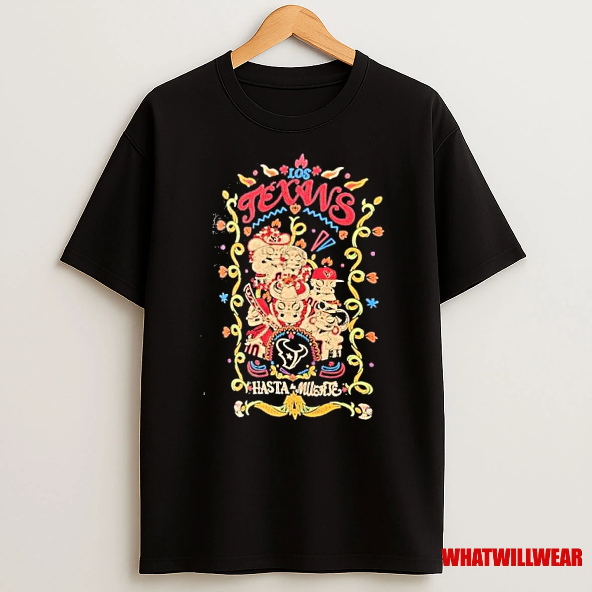 Houston Texans Nfl Hasta La Muerte Shirts