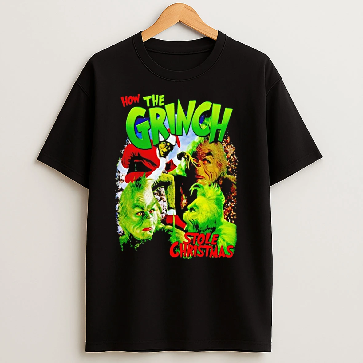 How The Grinch Stole Christmas Movie Graphic T Shirts