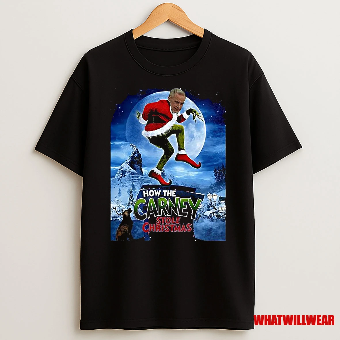 How The Carney Stole Christmas Parody Shirts