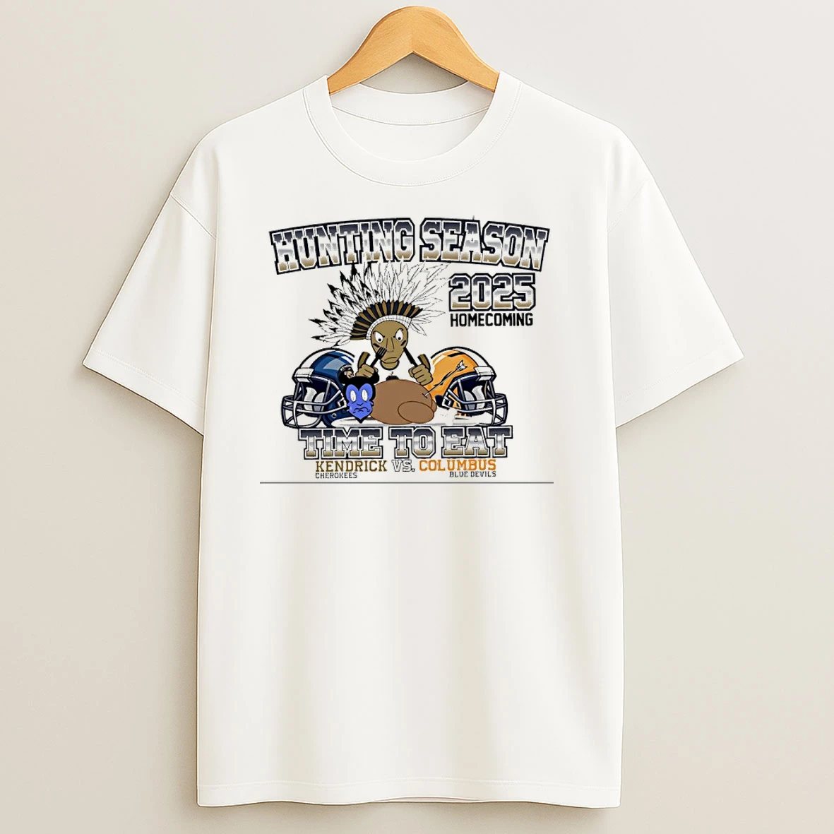 Hunting Season 2025 Homecoming Time To Eat Kendrick Vs Columbus T Shirts