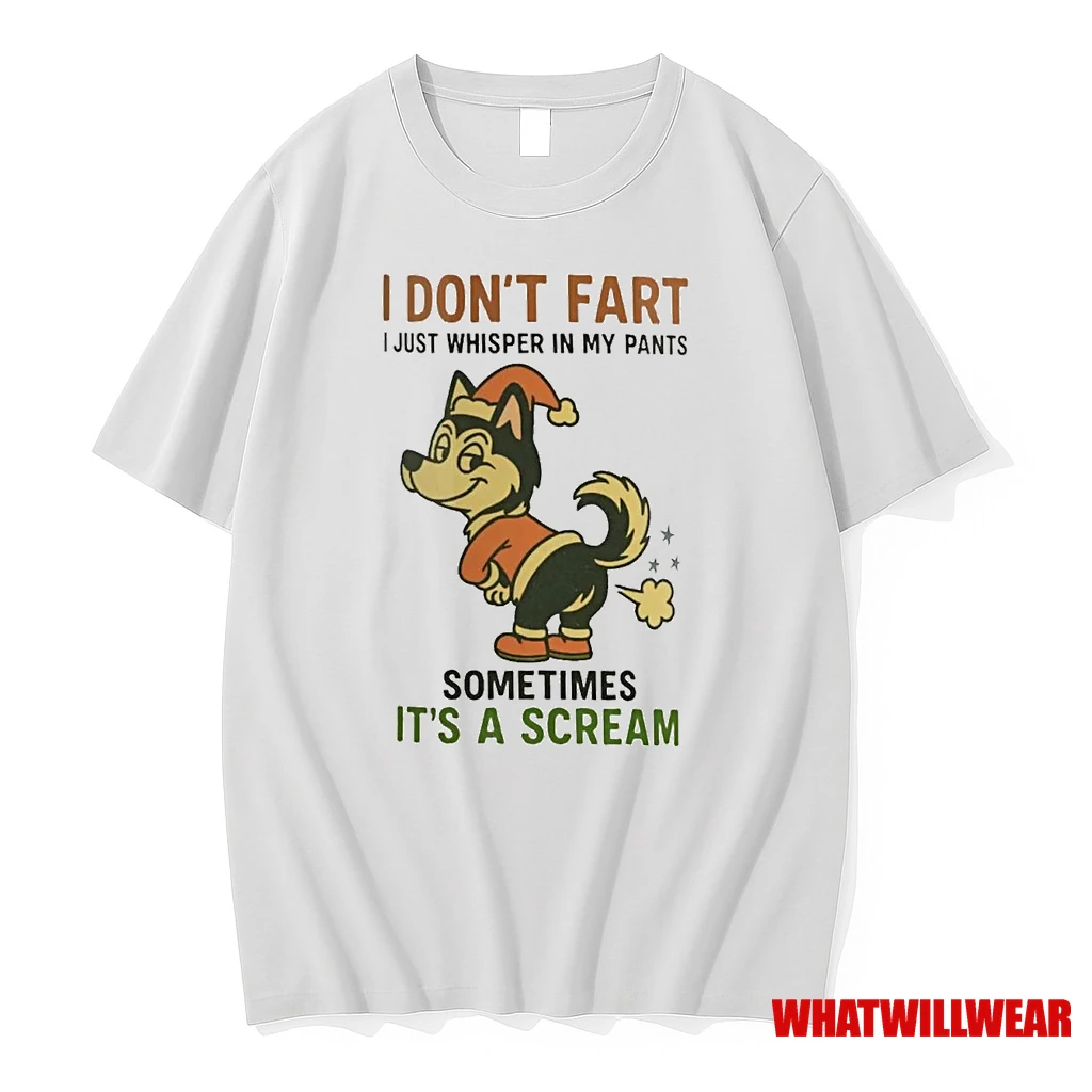 Husky I Dont Fart Whisper In My Pants Its A Scream Christmas Shirts