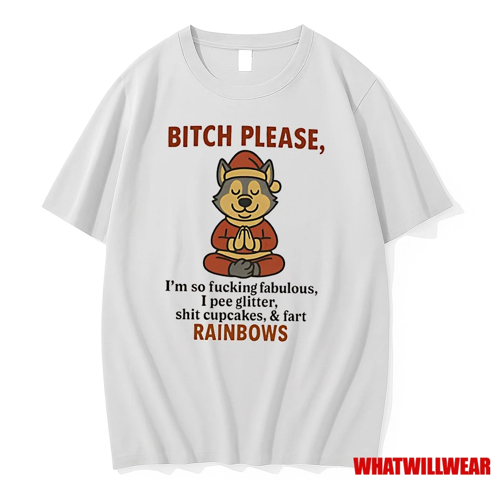 Husky Santa Bitch Please Im So Fucking Fabulous I Pee Glitter Shit Cupcakes Fart Rainbows Shirts