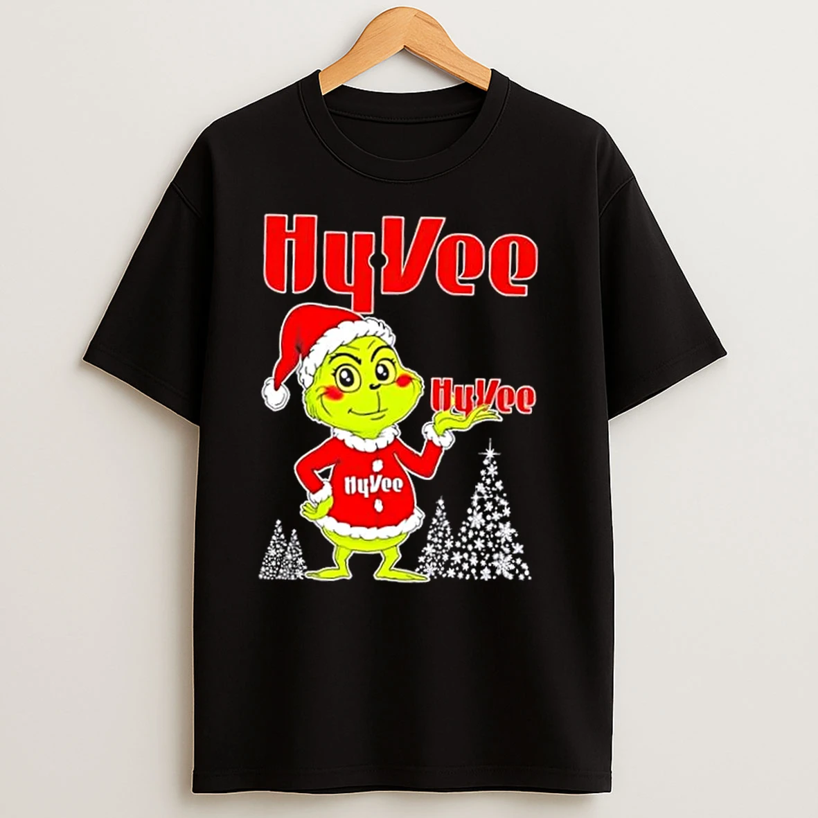 Hyvee And Grinchmas Christmas Tree T Shirts