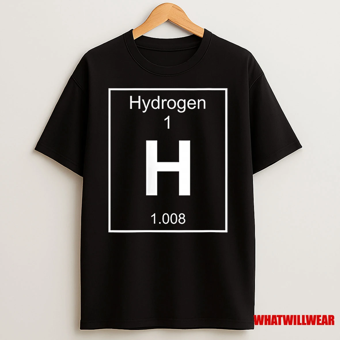 Hydrogen Element Costume Periodic Table Chemistry Shirts