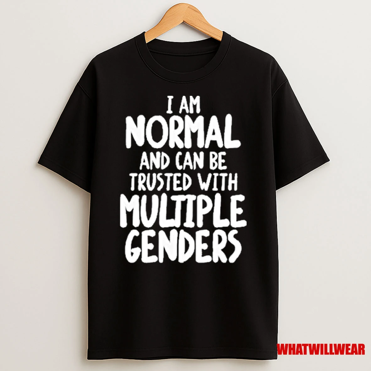 I Am Normal And Can Be Trusted With Multiple Genders 2025 Shirts