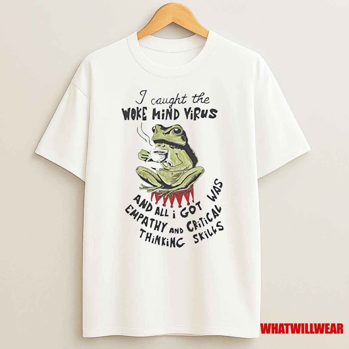I Caught The Woke Mind Virus Shirts