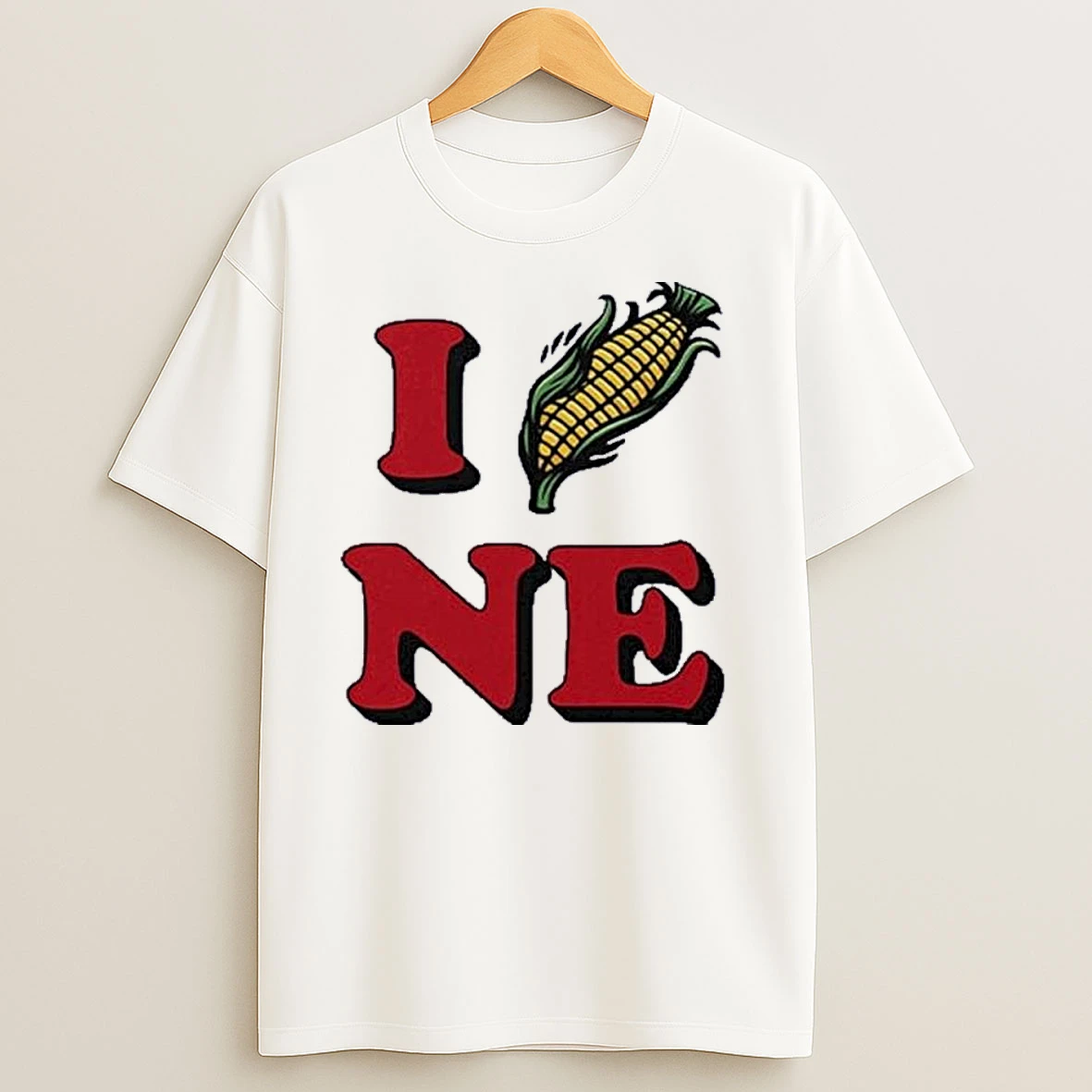 I Corn Ne Nebraska Football T Shirts