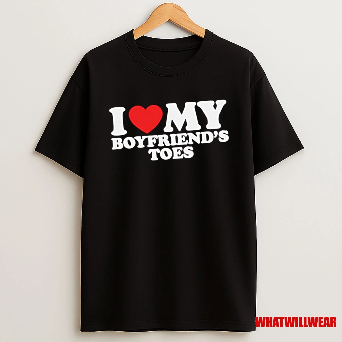 I Heart My Boyfriends Toes Shirts