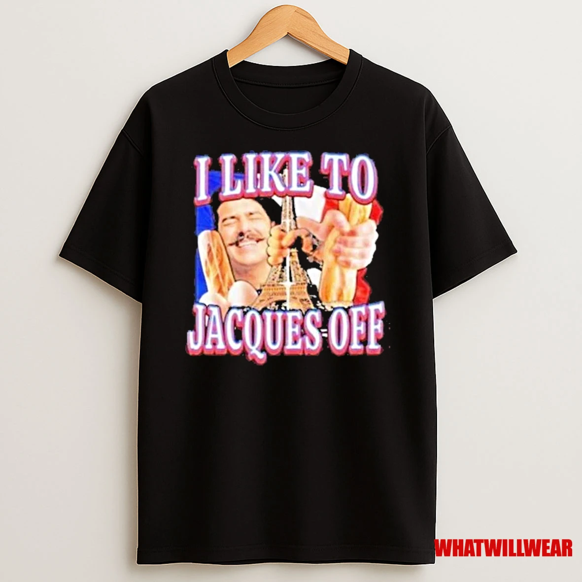I Like To Jacques Off Paris Eiffel Tower Shirts