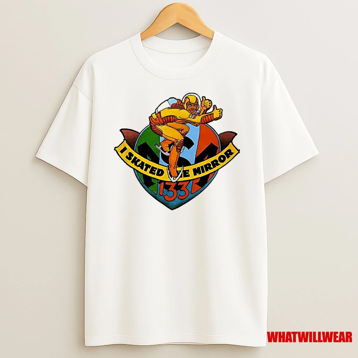 I Skated The Mirror 133 Logo Shirts