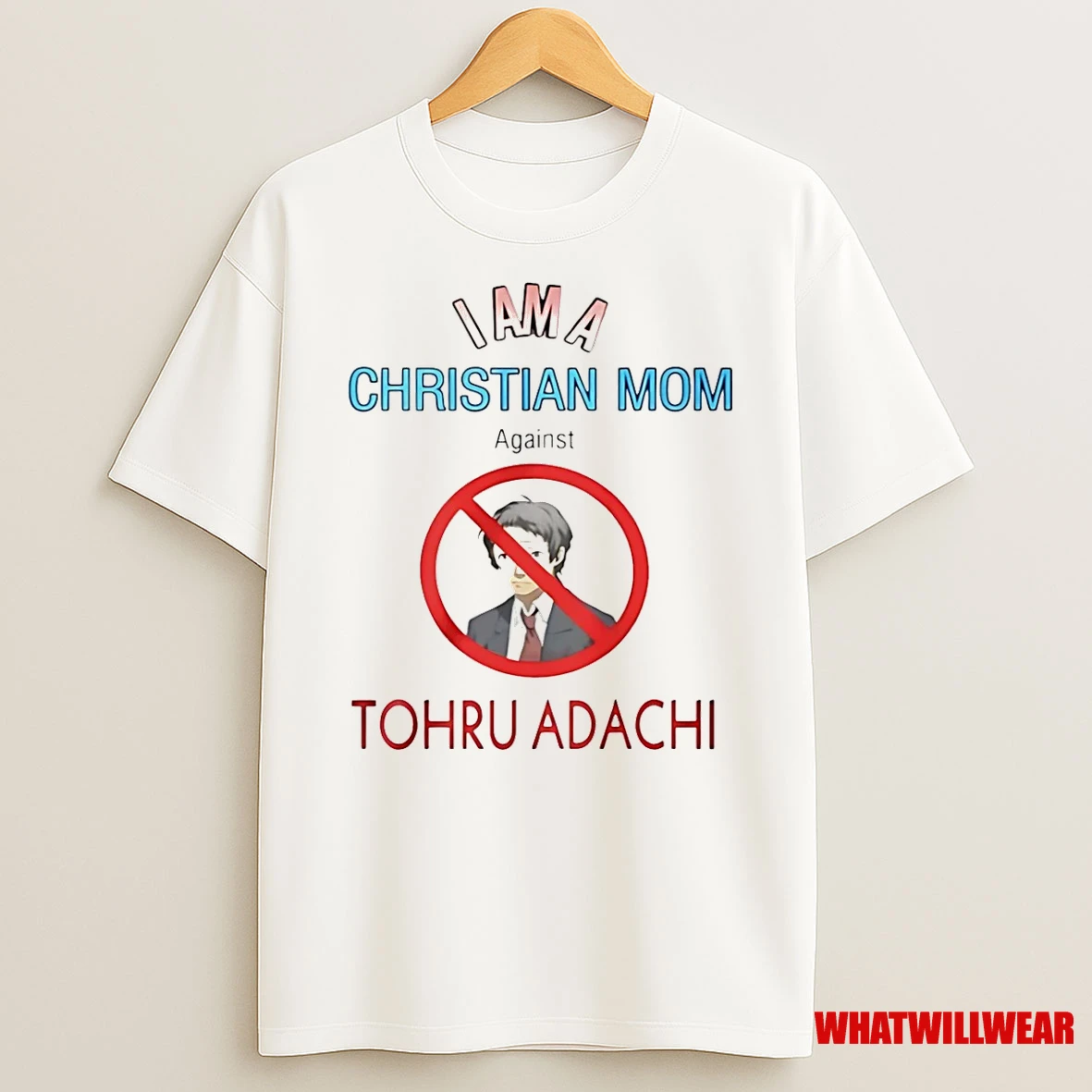 I Am A Christian Mom Against Tohru Adachi Anime Shirts