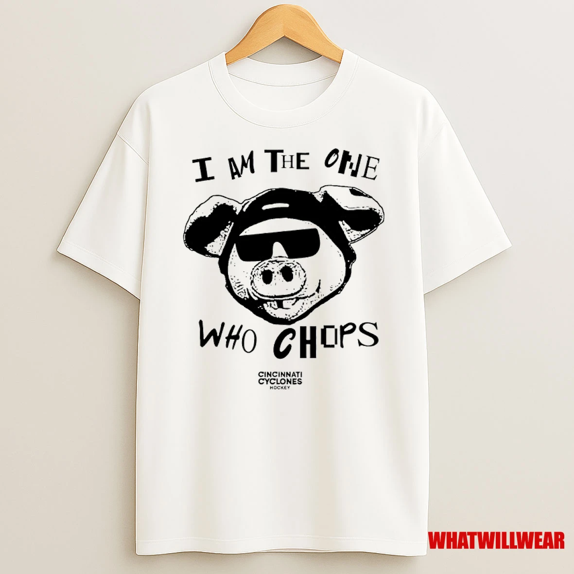 I Am The One Who Chops Cincinnati Cyclones Hockey Shirts