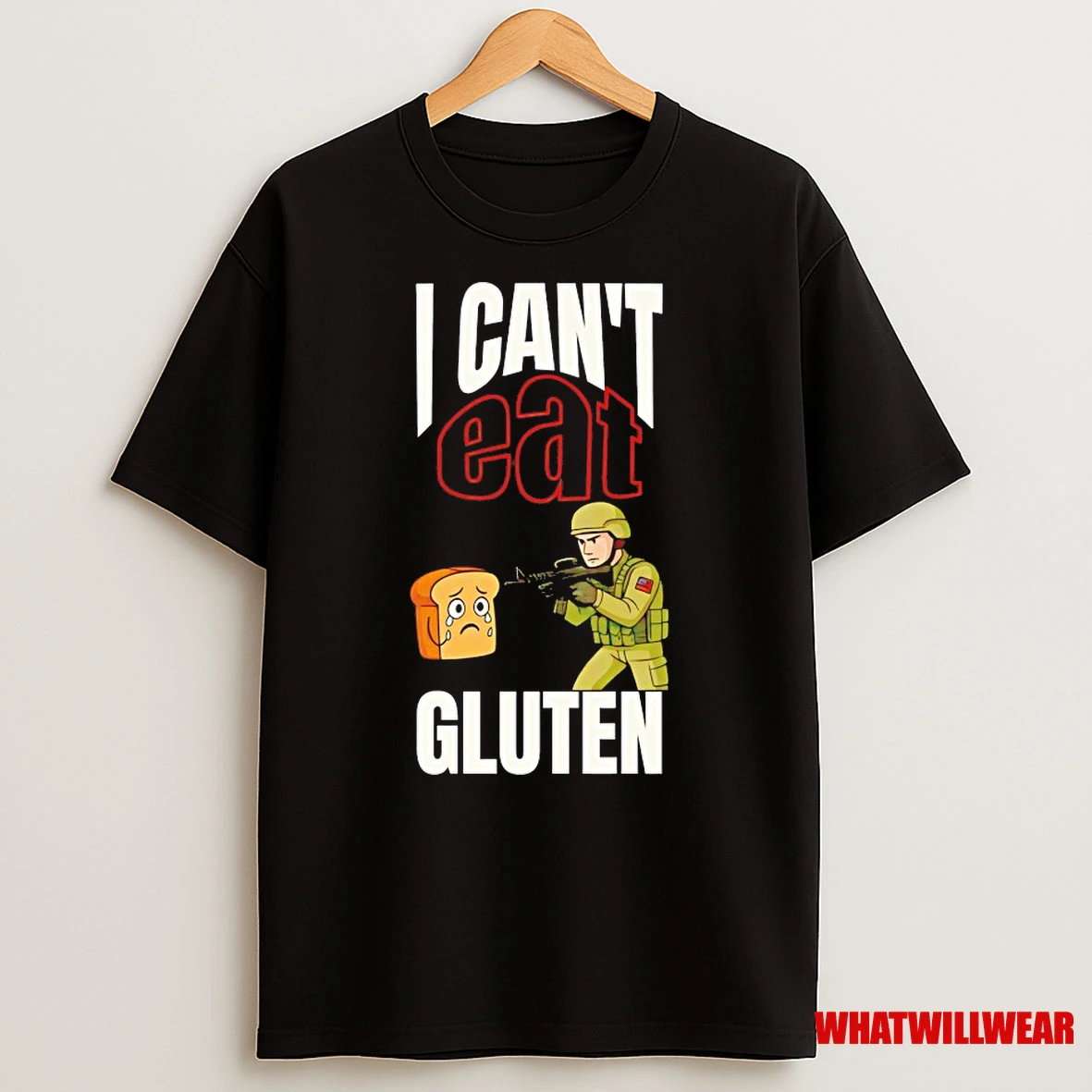 I Cant Eat Gluten Shirts