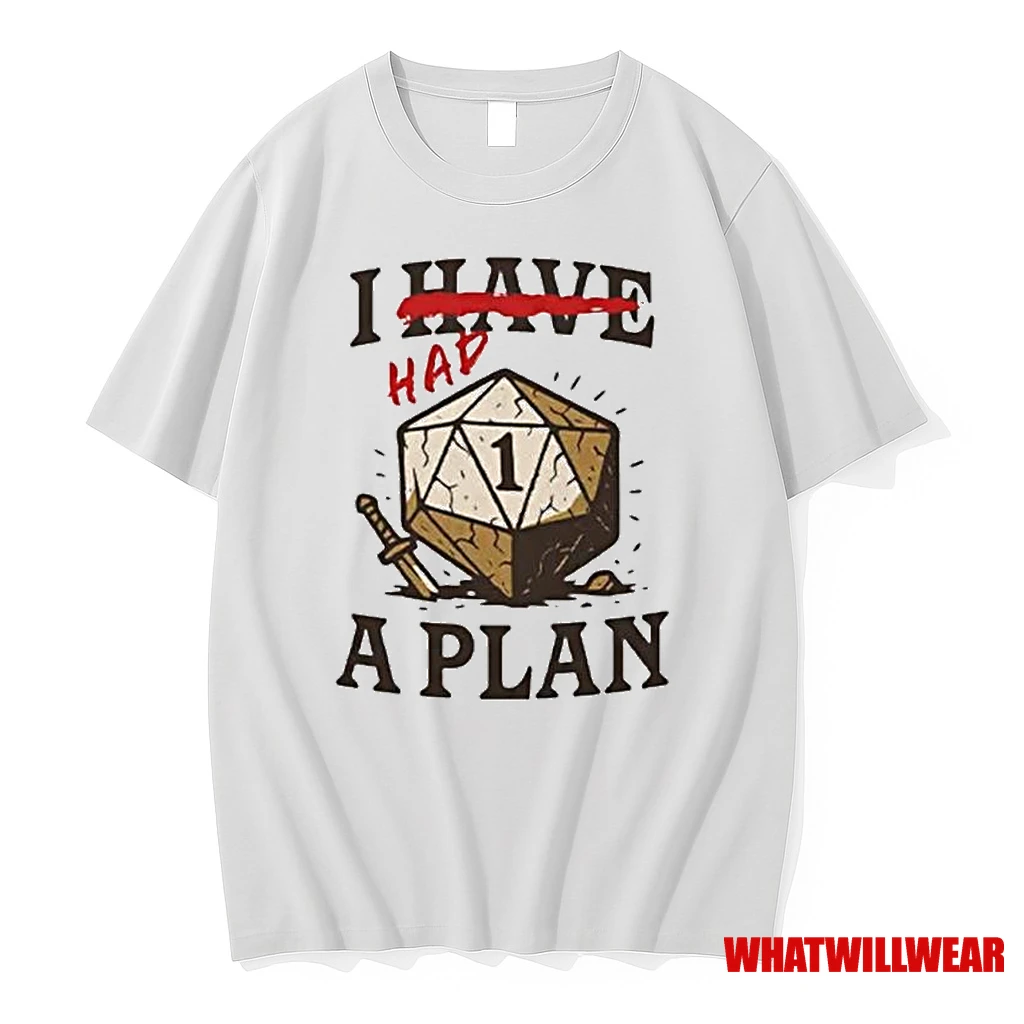 I Had A Plan D20 Ornaments Shirts
