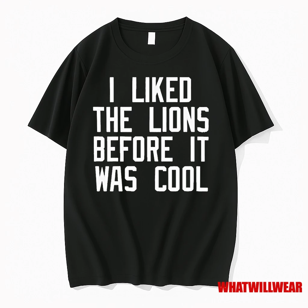 I Liked The Lions Before It Was Cool Ornaments Shirts