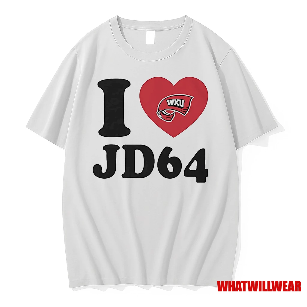 I Love Jd 64 Jackson Dialls Western Kentucky Shirts