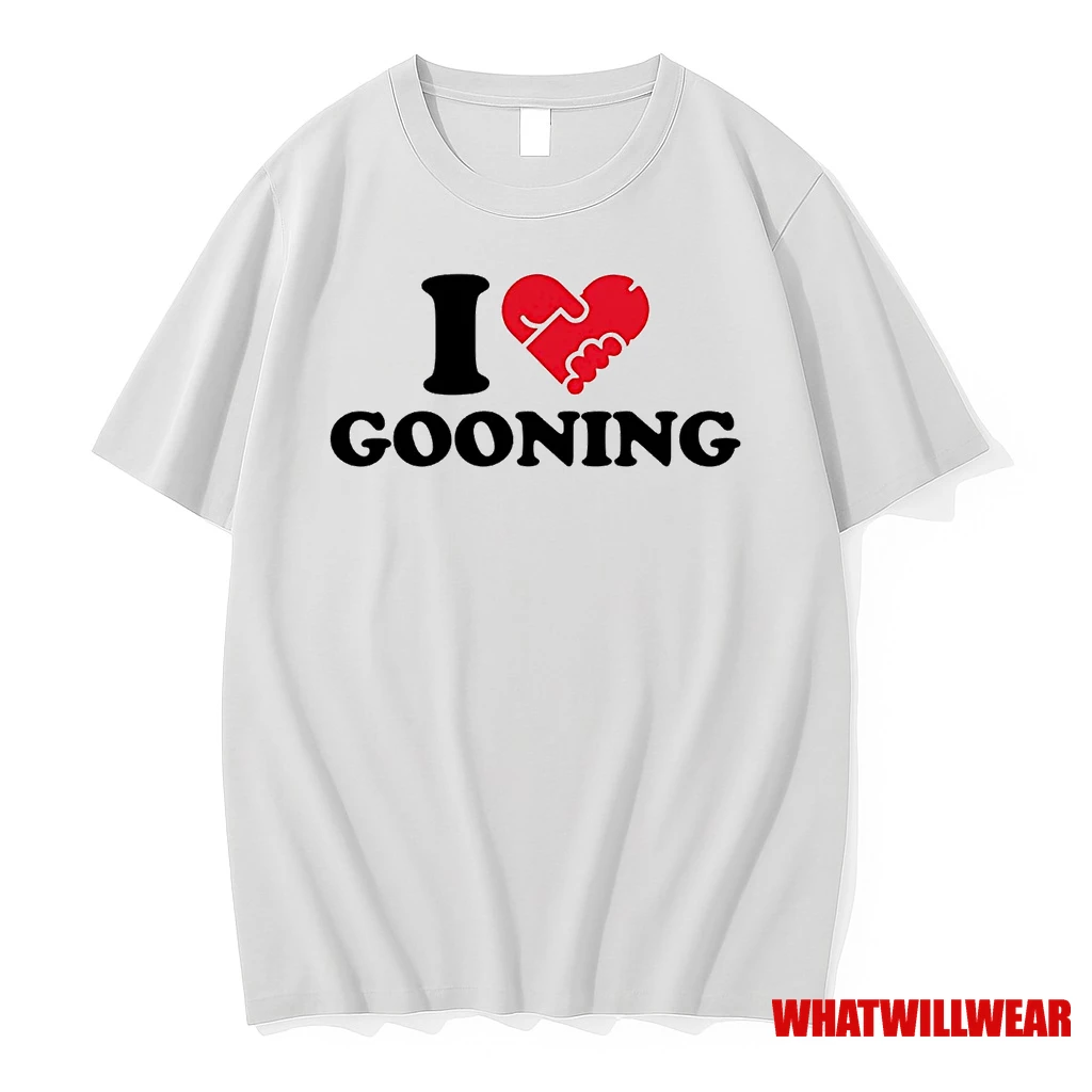 I Love Gooning Heart Shirts