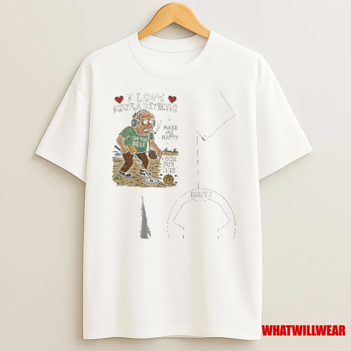 I Love Meotla Detectig Im The Best Make Me Happy Look For This Shirts