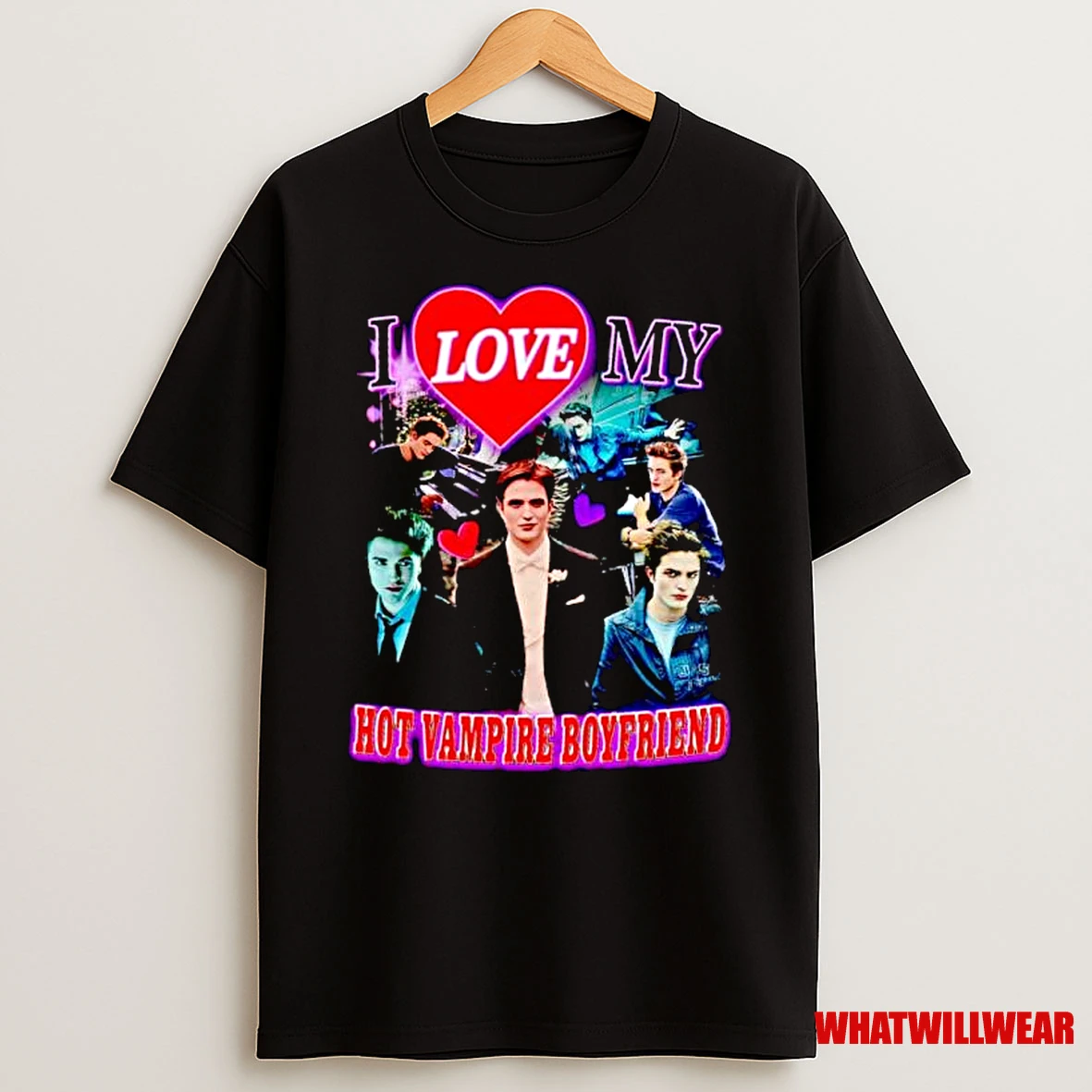 I Love My Hot Vampire Boyfriend Ornaments Shirts