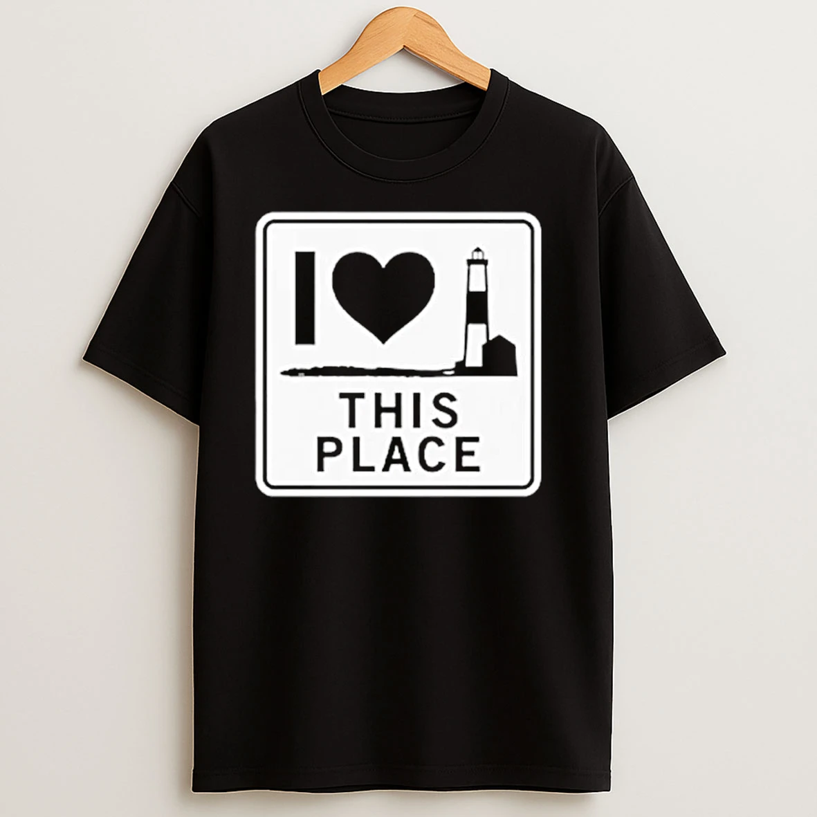 I Love This Place Long Island Ornaments T Shirts