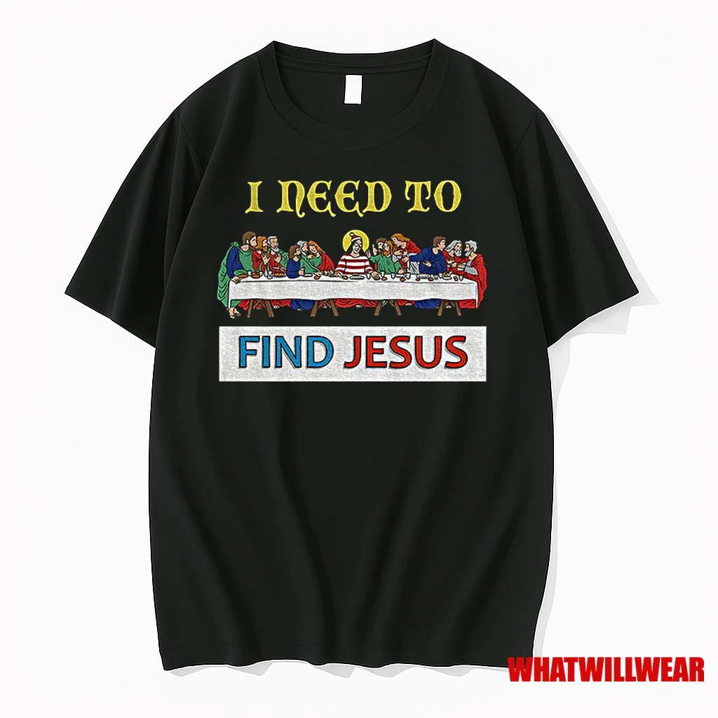 I Need To Find Jesus Wheres Wally Christmas 2025 Shirts
