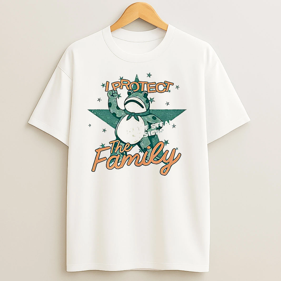I Protect The Family Frog Star Meme T Shirts