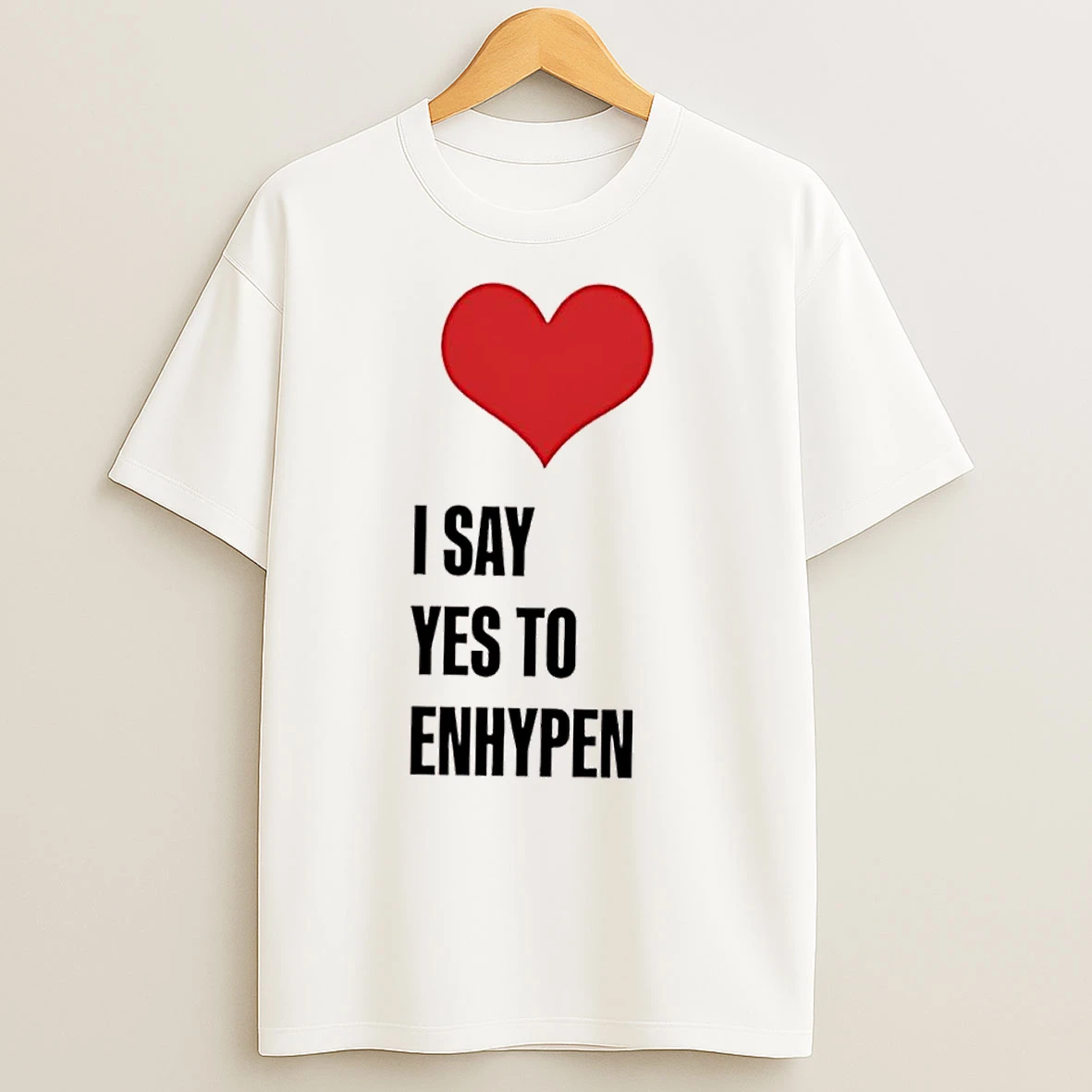 I Say Yes To Enhypen Heart T Shirts