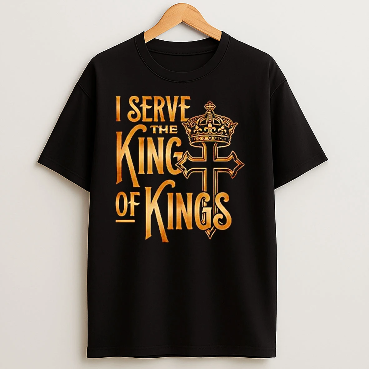 I Serve The King Of Kings Ornaments T Shirts