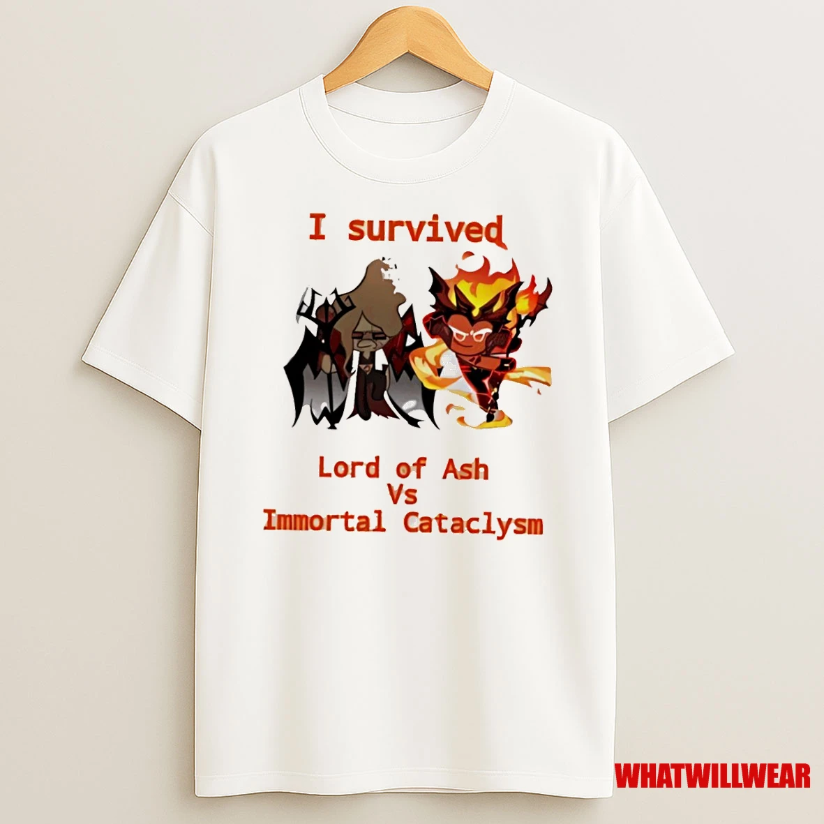 I Survived Lord Of Ash Vs Immortal Cataclysm Shirts