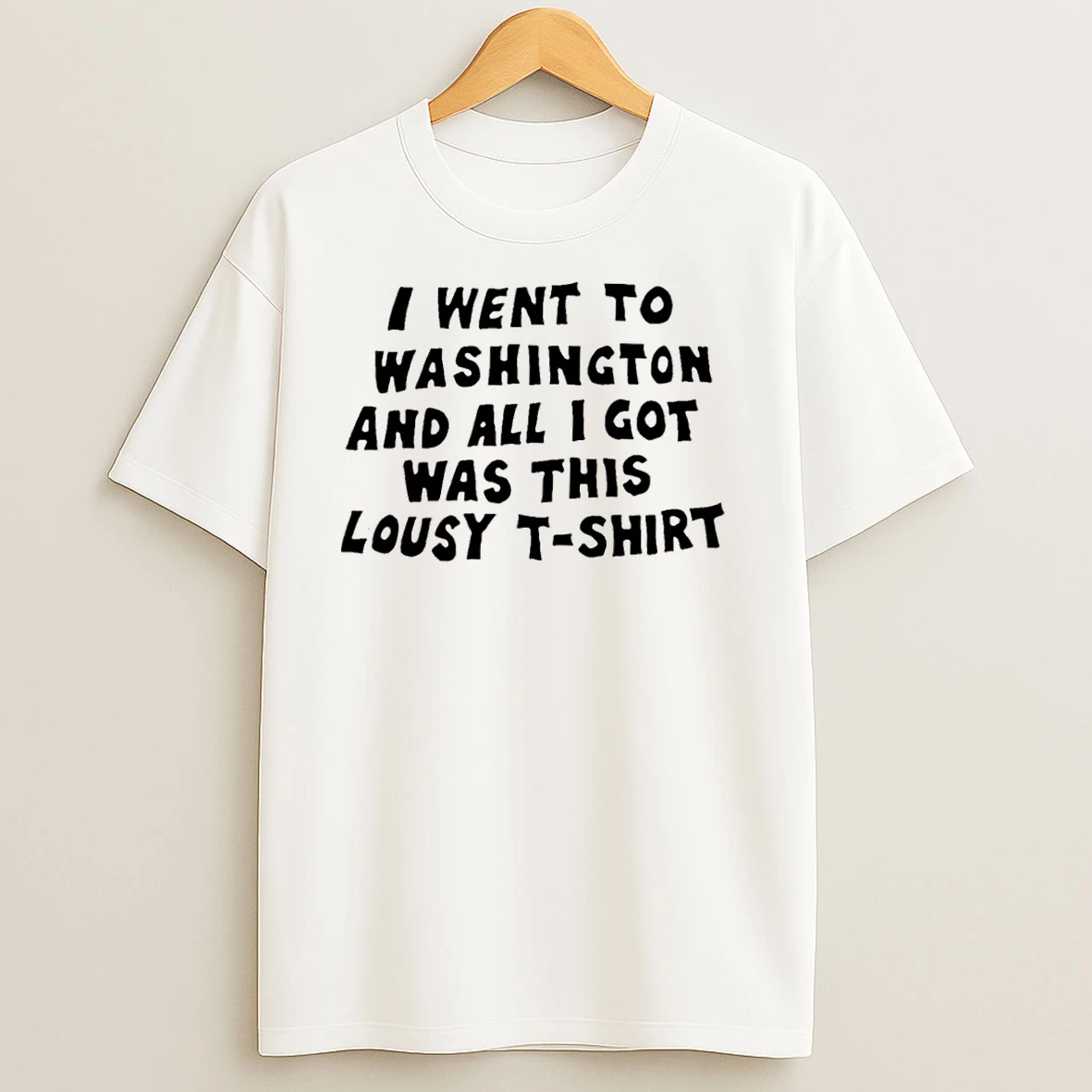 I Went To Washington And All I Got Was This Lousy T Shirts