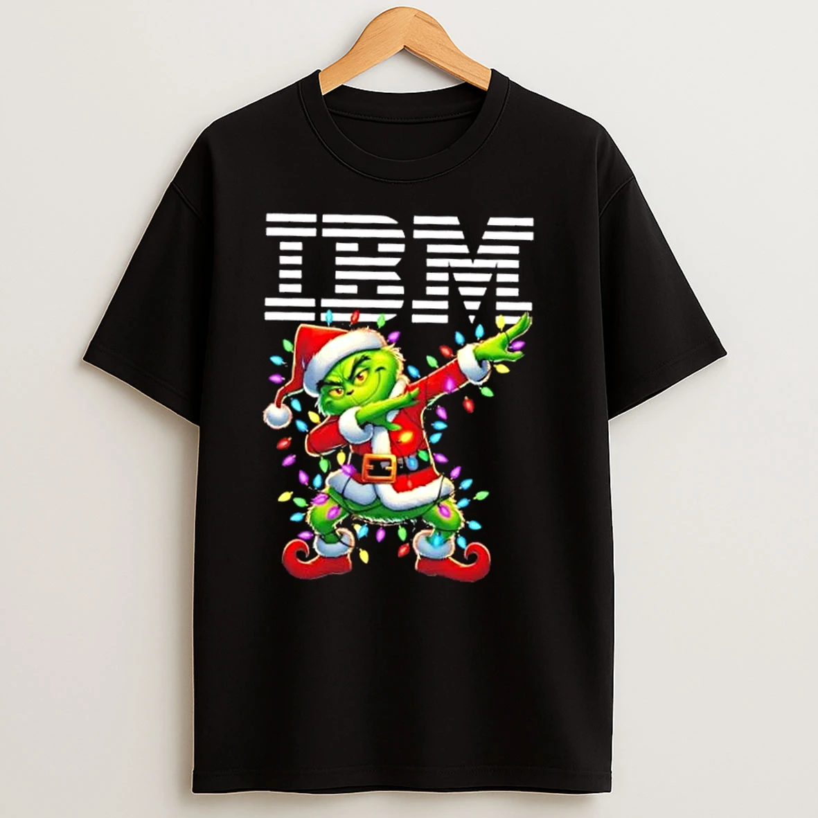 Ibm X Grinch Dabbing Merry Christmas T Shirts