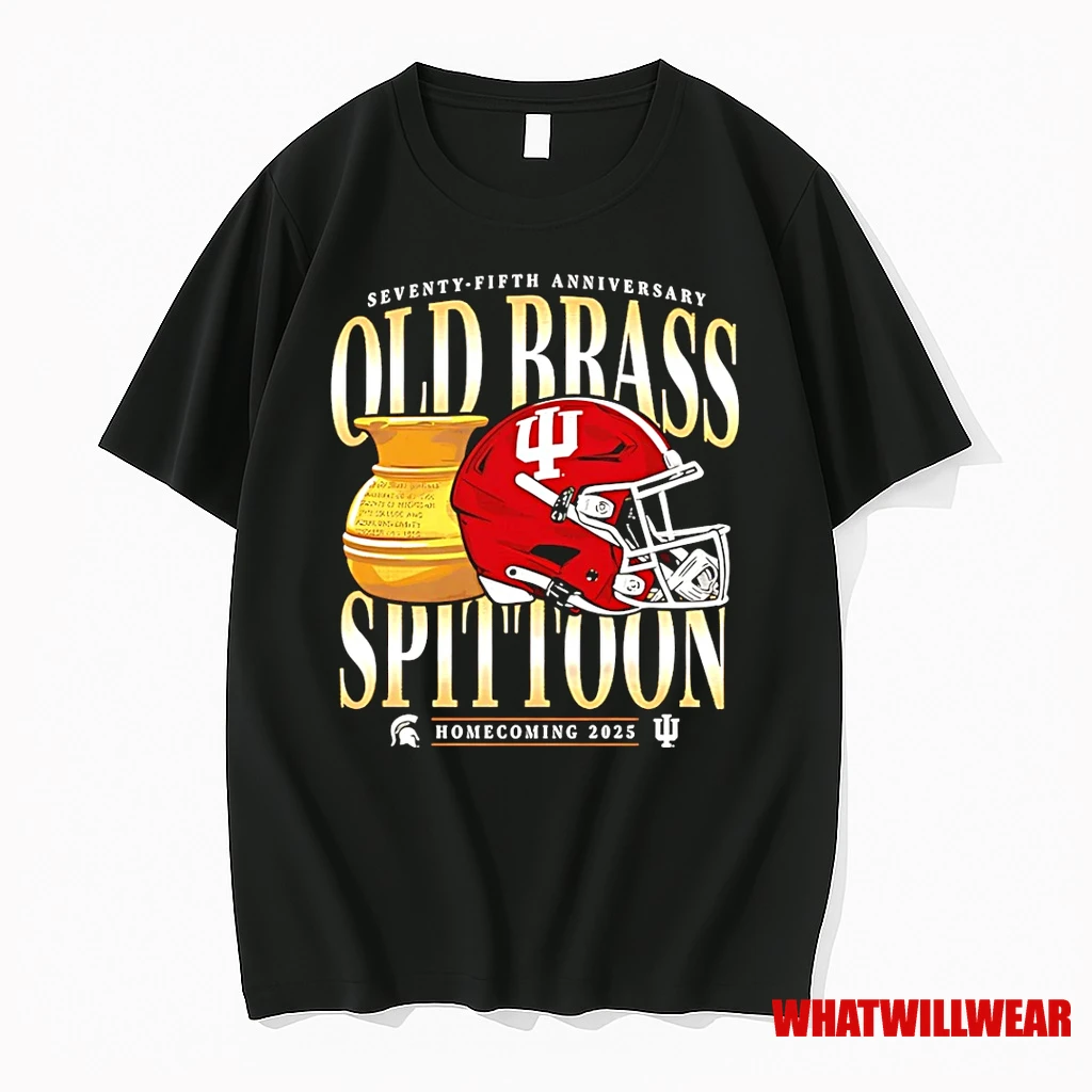 Iu Football Old Brass Spittoon Rivalry Homecoming 2025 Shirts