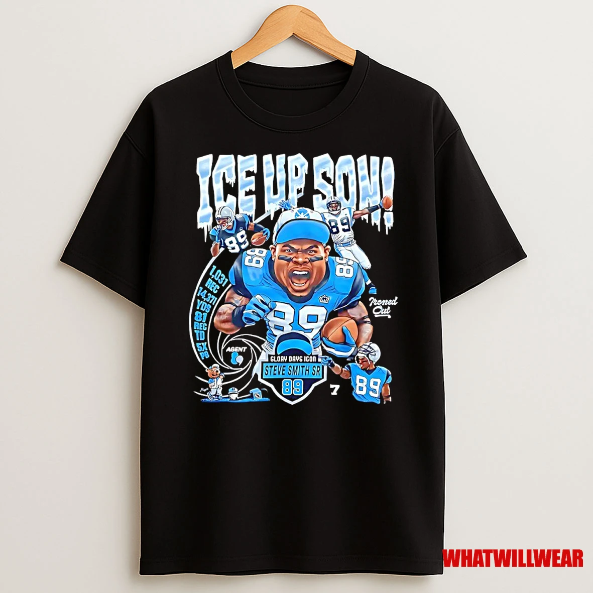 Ice Up Son Steve Smith Sr 89 Shirts