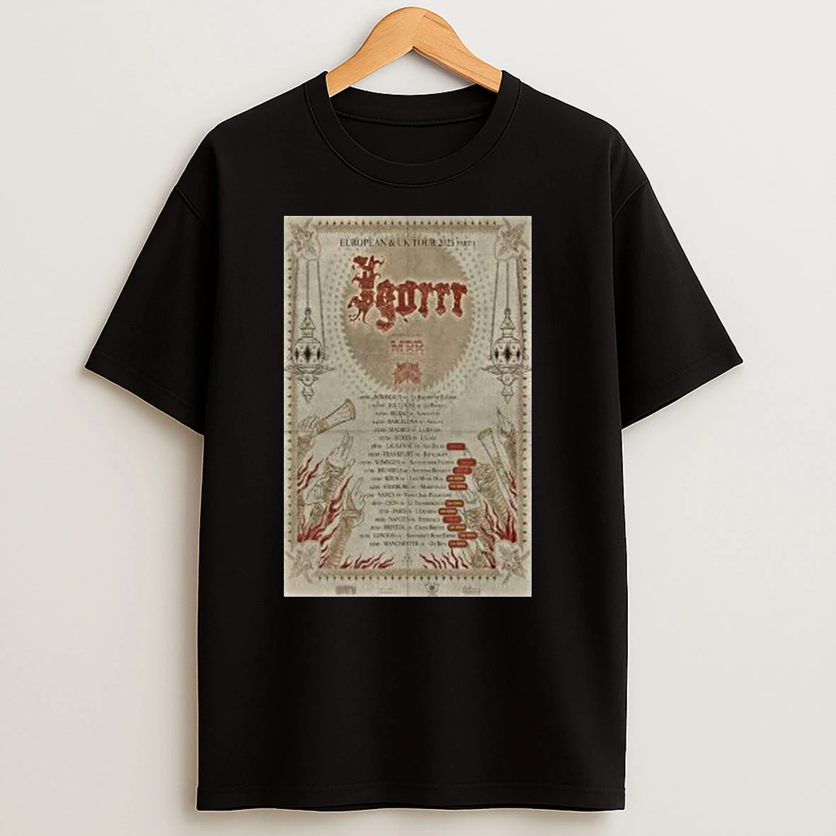 Igorrr Tour Eu Uk 2025 Shirts