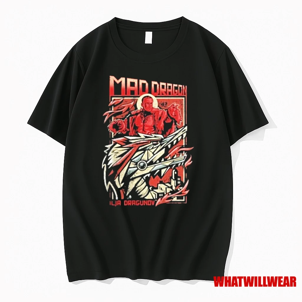 Ilja Dragunov Moscow Mad Dragon Shirts
