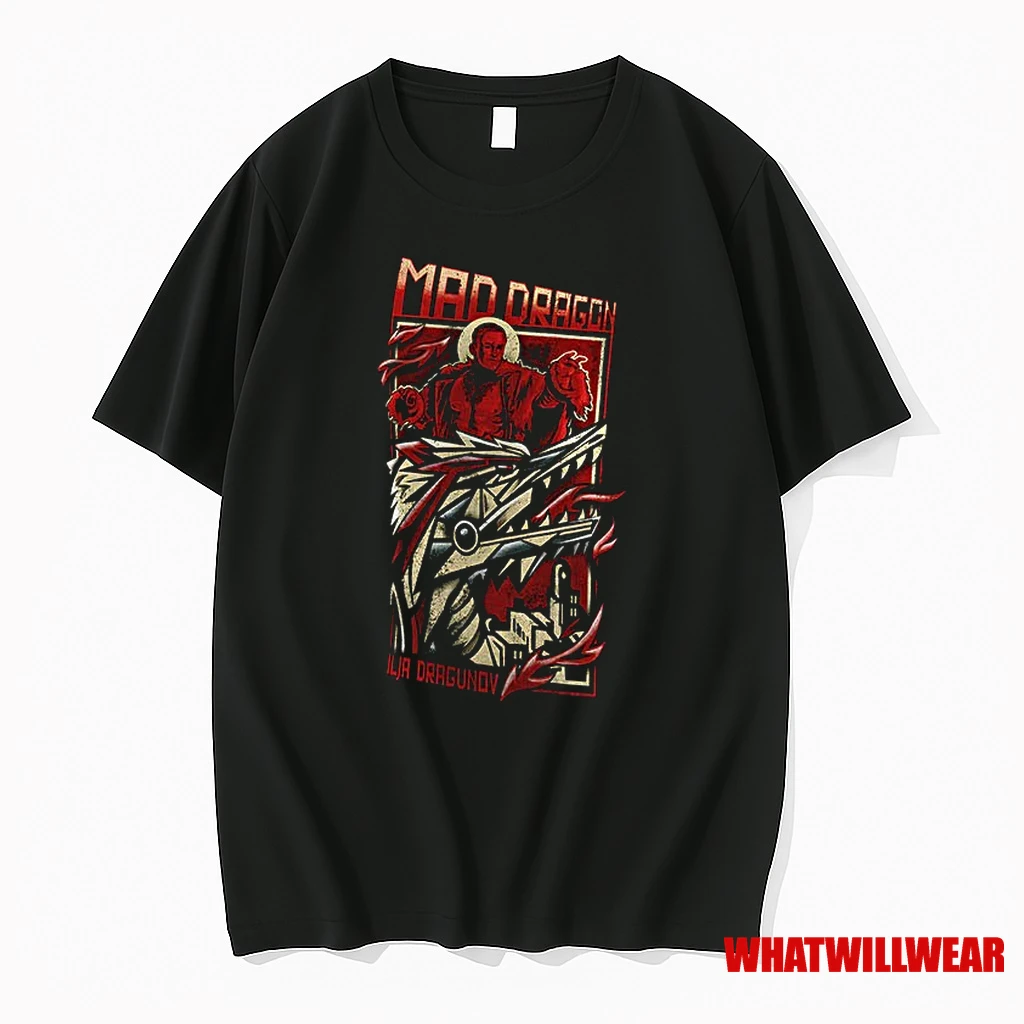 Ilja Dragunov Wwe Mad Dragon Moscow Maestro Shirts