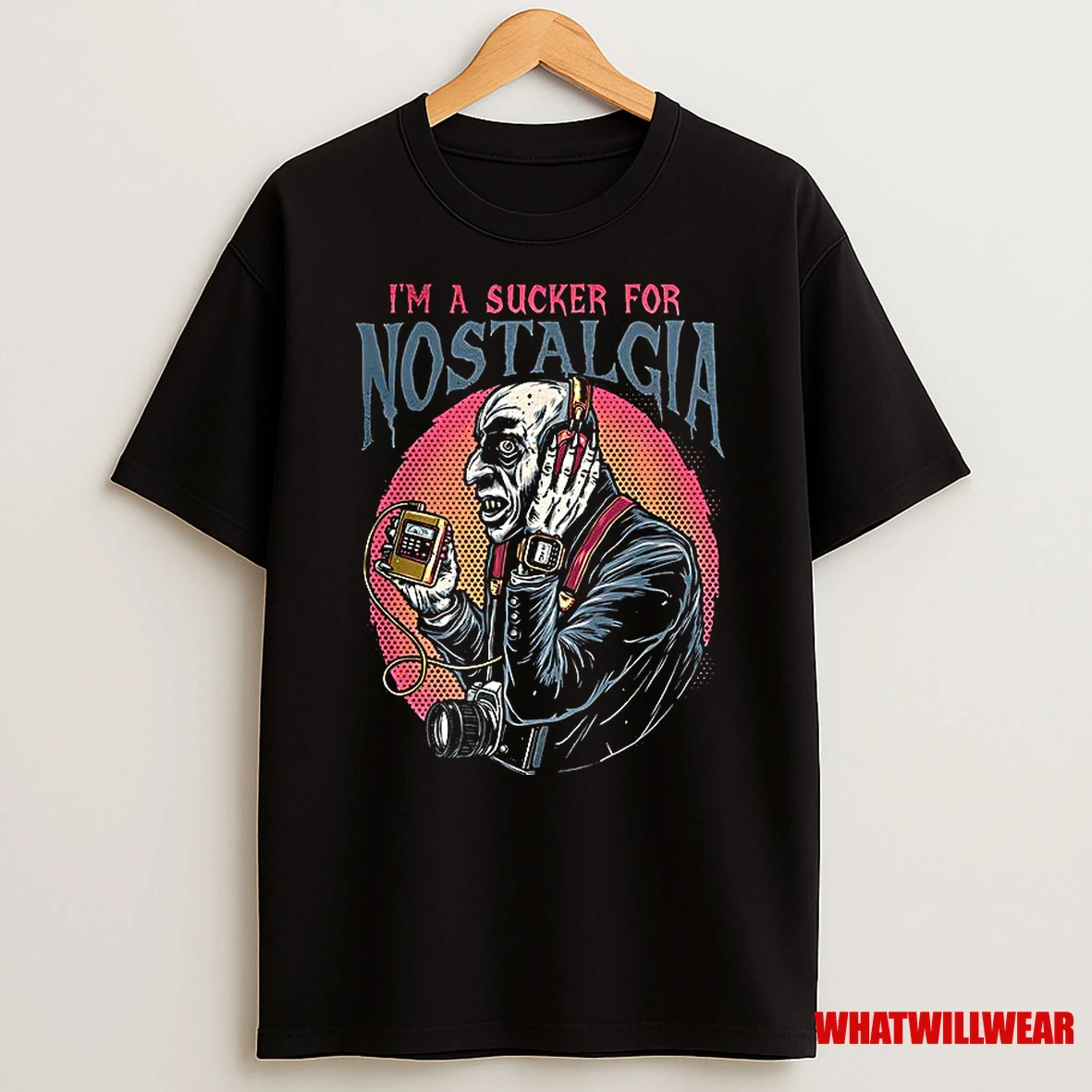 Im A Sucker For Nostalgic Vampire Halloween Shirts