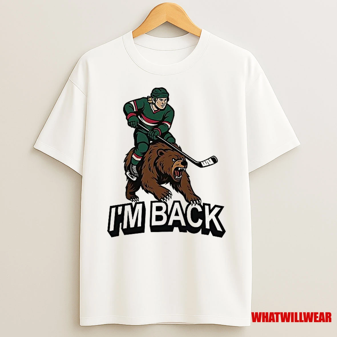 Im Back Minnesota Wild Nhl Shirts