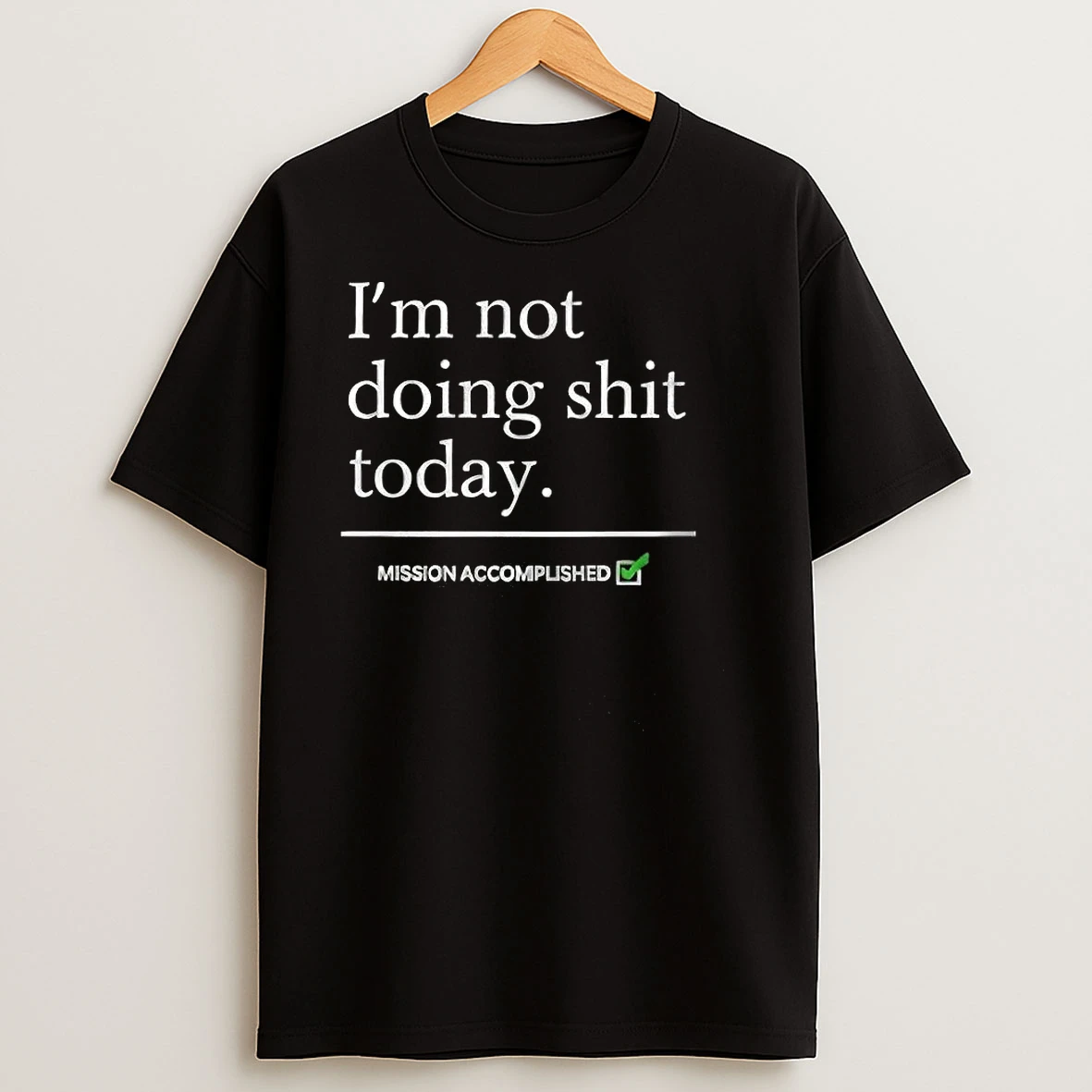 Im Not Doing Shit Today Erling Haaland T Shirts