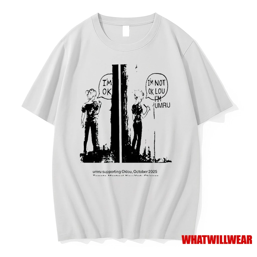 Im Ok Im Not Ok Lou Im Umru Supporting Oklou October 2025 Toronto Montreal New York Chicago Shirts
